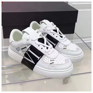 Baskets décontractées de luxe pour créateur de mode, avec logo, en cuir de vachette, à lacets, amortissantes, antidérapantes, de haute qualité - Product Image 2