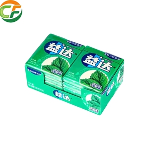 <span class=keywords><strong>Chewing</strong></span>-<span class=keywords><strong>gum</strong></span> à la menthe fraîche et croustillante <span class=keywords><strong>sans</strong></span> <span class=keywords><strong>sucre</strong></span> avec <span class=keywords><strong>xylitol</strong></span>, 12 pièces pour une confiance en soi respiratoire toute la journée - Product Image 1