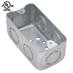 jiaxing xingshun factory low price UL514A standard 2x4 sizes electrical junction box