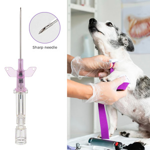 KDL <strong>I.V</strong>. Color-Coded Butterfly Veterinary IV <strong>Catheter</strong> Needle Injection Port and Wing <strong>Cannula</strong> - Product Image 6