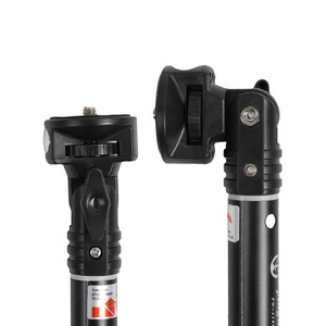 Bâton de selfie télescopique 94,5 cm en alliage d'aluminium, pliable, design compact 32 cm pour la photographie - Product Image 3