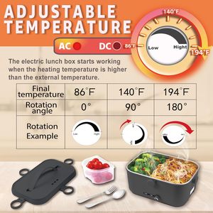 Scaldavivande Elettrico Portatile 80W 1.8L con Regolazione della Temperatura Automatica per Auto, Uso Interno ed Esterno, in Acciaio Inossidabile - Product Image 5