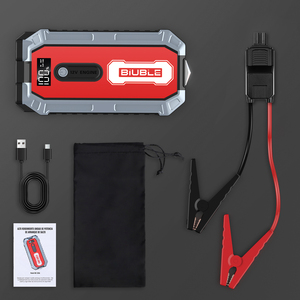 Démarreur de Voiture Avancé 20000mAh avec Batterie Externe et Chargeur, Protection de Sécurité Intégrée pour Moto - Product Image 1