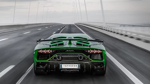 Nuovo Spoiler Posteriore in Fibra di Carbonio Leggera con Resina Epossidica per <span class=keywords><strong>Lamborghini</strong></span> LP700/LP720, Stile SVI - Product Image 3