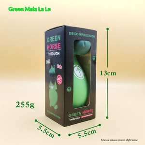 Caballo Verde Antiestrés Lala Le, Juguete Creativo de Animales para Apretar, Juguete para Aliviar la Presión, Caballo Verde, Nuevo Juguete Exótico - Product Image 6