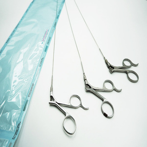 Medikal Laparoskopik Diseksiyon Forsepsi Cerrahi Alet Temel Cerrahi Makas Çelik Manuel - Product Image 2