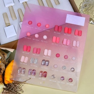Kit de Vernis à Ongles Semi-Permanent Gel UV/LED 15 Couleurs Été – Nude, Rose, Effet Gelée, Pailleté – Pour Salon et DIY Manucure Nail Art - Product Image 4