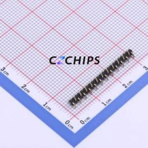 X1311WVS-23J-C18D42R2 Pin Header SMD,P=1.27mm Connector ( Pin Structure: 1x23P )( Pitch: 1.27mm )( Row Spacing: 1.27mm ) - Product Image 2