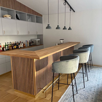 Panel Acústico de Madera Akupanel Moderno para Pared - Venta Directa de Fábrica