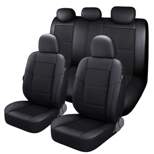 Fundas de Asiento de Coche de Cuero de Lujo, Juego Completo, Protector de Asiento de Coche, Fundas Universales para Asientos de Coche - Product Image 1