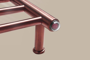 Vente directe d'usine, chauffe-serviettes électrique <span class=keywords><strong>doré</strong></span>, radiateur chauffe-serviettes, sèche-linge, acier inoxydable 304, porte-serviettes intelligent - Product Image 5