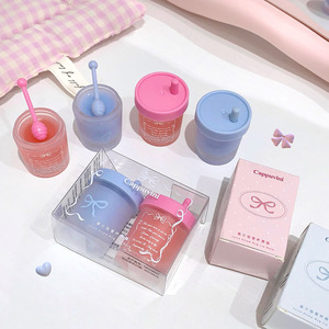 Bálsamo <span class=keywords><strong>Labial</strong></span> Nocturno Cappuvini, Hidrata, Nutre y Protege, Cuidado <span class=keywords><strong>Labial</strong></span> Natural, Bálsamo <span class=keywords><strong>Labial</strong></span> para Dormir con Sabor a Fresa Rosa, Crema Mascarilla <span class=keywords><strong>Labial</strong></span> - Product Image 1