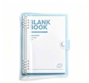 Carnet à spirales pastel avec couverture à bouton-pression pour papeterie étudiante personnalisée et commandes en gros - Product Image 2