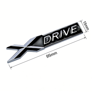 Pegatina Metálica 3D para Coche, Emblema Edrive Sdrive, Logotipo X Drive, Emblema Xdrive para <span class=keywords><strong>BMW</strong></span> E39 <span class=keywords><strong>E46</strong></span> E90 F20 F30 X1 X2 X3 X4 X5 X6, Accesorios - Product Image 2