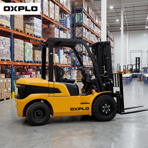 משלוח חינם מלגזה דיזל 3 טון 3.5 טון 4 טון 5 טון מחיר זול מלגזת שטח קשה יצרן תקן EPA Eur5 - Product Image 3