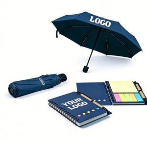 ร่มพิมพ์โลโก้แบบกำหนดเองร่มพกพาทนทานสำหรับธุรกิจกิจกรรมของขวัญส่งเสริมการขาย - Product Image 1