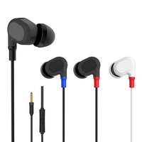 SOMOSTEL Earphone In-Ear, Earphone In-Ear 3.5Mm Tanpa Kabel Manos Libres Termurah