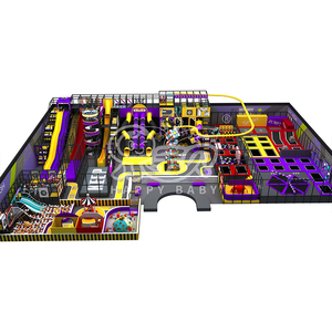 Indoor Amusement Park Adventure <b>Trampoline</b> Park Manufacturer <b>Trampoline</b> Jumping Park Verified Supplier - Product Image 4