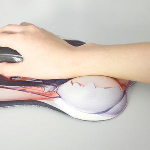 <span class=keywords><strong>Tapis</strong></span> de <span class=keywords><strong>souris</strong></span> <span class=keywords><strong>ergonomique</strong></span> en gel avec repose-poignet, motif dessin animé mignon, base antidérapante en PU, résistant à l'eau, pour bureau, jeux, ordinateur portable - Product Image 4