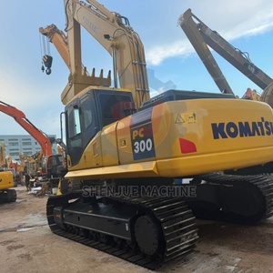 Pelle sur chenilles Komatsu PC300 d'occasion de qualité originale populaire avec moteur en bon état PC200/220/240/300/350/450 - Product Image 2