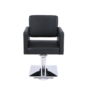 Cadeira de Estilo Profissional para Salão com Apoios de Braço Almofadados e Acabamento Durável - Product Image 3