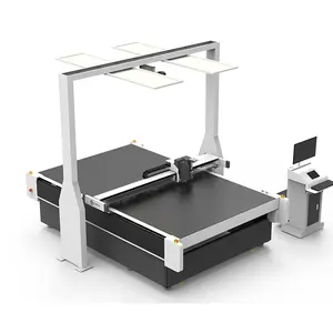 Système de découpe numérique CAO Coupeur de cuir PU à plat Machines automatiques de fabrication de sacs en cuir et de chaussures