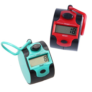 Manual Counter With Lcd Display Battery Powered Reset Button For Counting Warehouse Goods And Personnel - Product Image 1