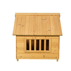 Calidad garantizada Casa de perro a prueba de viento muebles de madera al aire libre <span class=keywords><strong>casas</strong></span> de perro <span class=keywords><strong>baratas</strong></span> - Product Image 2
