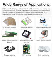 Équipement de marquage visuel en ligne intégré à un système de convoyage pour l'automatisation de la production industrielle continue
