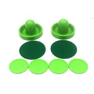 Accessoires de <span class=keywords><strong>table</strong></span> de hockey <span class=keywords><strong>sur</strong></span> air léger 2 gardiens de but pousseurs coulissants 4 rondelles pour le divertissement - Product Image 5