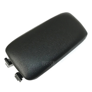 Audi A3 8P Center Armrest <b>Box</b> Cover Black Leather <b>Storage</b> Compartment Top Lid 03-12 - Product Image 1