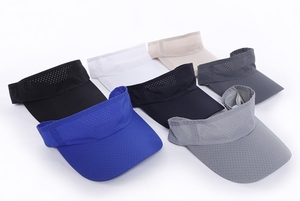 Visera de Secado Rápido con Borde Largo, Unisex, Parte Superior Abierta, Transpirable, Protección Solar, Gorra de Malla para Actividades al Aire Libre, Regalo Promocional - Product Image 2