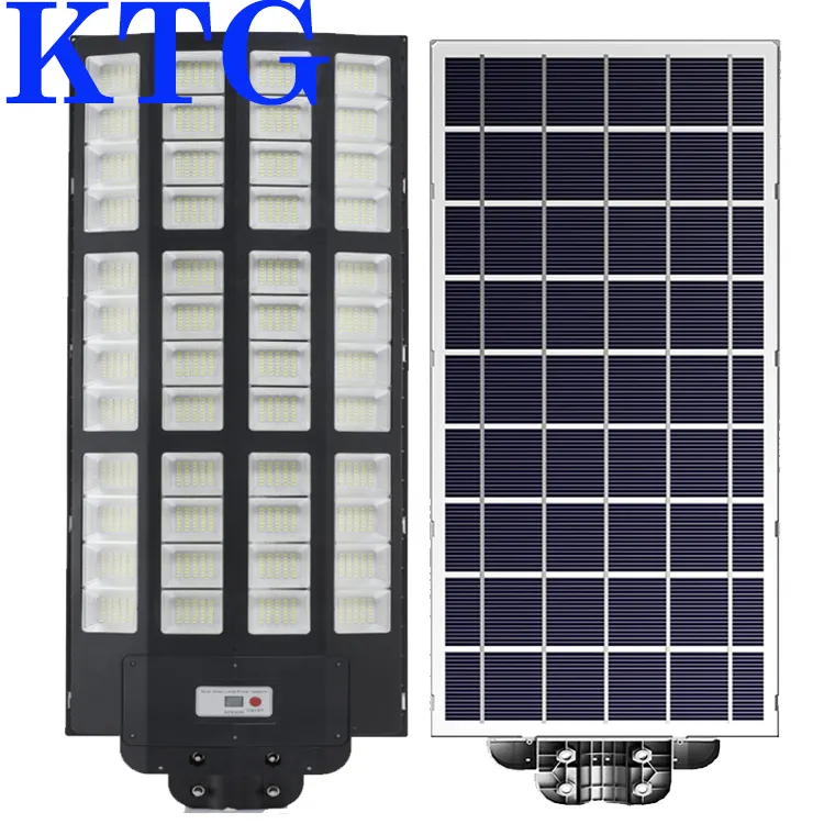 Arab Saudi lampu jalan induksi surya, led 1200w 1500w 2000w dengan panel pv surya, lampu jalan bertenaga tinggi 3,2v30ah