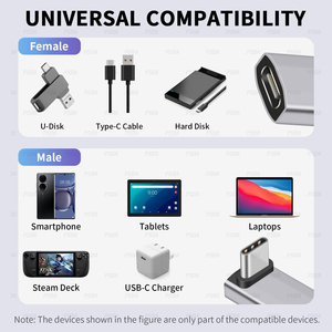 240W <span class=keywords><strong>USB</strong></span> <span class=keywords><strong>C</strong></span> 180 Độ <span class=keywords><strong>Adapter</strong></span> 180 <span class=keywords><strong>USB</strong></span> <span class=keywords><strong>C</strong></span> Adapte U Hình Dạng <span class=keywords><strong>USB</strong></span> <span class=keywords><strong>C</strong></span> Nam Cho Nữ 40Gbps Kết Nối Cho Bàn Hơi Nướ<span class=keywords><strong>c</strong></span> <span class=keywords><strong>Thunderbolt</strong></span> Chuyển Đổi - Product Image 5