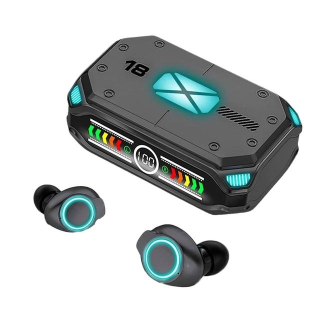 M43  Gaming Earphones TWS True Wireless Headphone Earbuds Led Display Sports 5.3 Headset M43 In-ear New Arrival Power Bank 2024