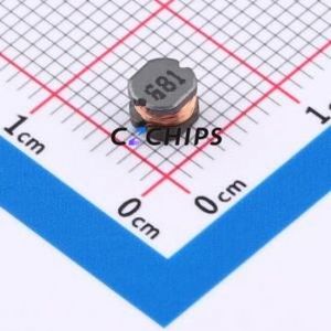 ZECD43-681K ตัวเหนี่ยวนำไฟฟ้าแบบ SMD,4.5x4 มม. ( ค่าความเหนี่ยวนำ: 680uH )( ความแม่นยำ: 10% กระแสไฟฟ้าที่กำหนด: 180mA ) - Product Image 1