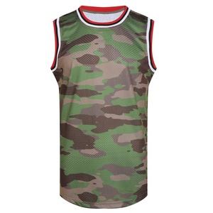 Gilet de sport camouflage-Haut de performance durable et à séchage rapide avec motif camouflage, parfait pour les amateurs de sports d'aventure - Product Image 1