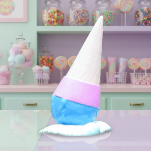 Sculpture <span class=keywords><strong>de</strong></span> crème glacée géante personnalisée en fibre <span class=keywords><strong>de</strong></span> verre, faite à la main, pour l'extérieur, les magasins <span class=keywords><strong>de</strong></span> crème glacée, les salons et les centres commerciaux - Teshi - Product Image 1