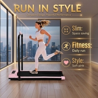 Tapis de marche magnétique pliable pour la maison, machine de course silencieuse avec moteur et carte de contrôle, tapis de marche avec design personnalisé