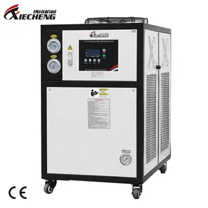 Refroidisseur d'eau refroidi par air standard de la CE R22/R407C 3HP petit pour la machine en plastique