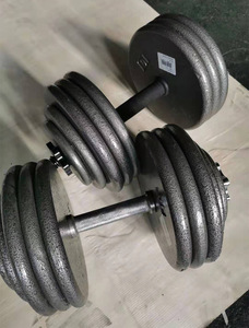 Tạ tập thể hình tùy chỉnh 5kg-100kg, đĩa tạ thay đổi trọng lượng bằng gang sơn tĩnh điện - Product Image 3