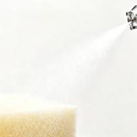 Adhésif liquide en spray écologique OEM S360L-W pour la fabrication de meubles, l'emballage et l'assemblage de la mousse, 200L, adhésif en spray à base d'eau