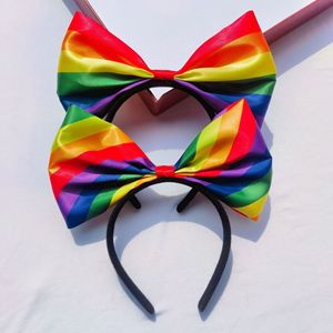 Mardi Gras festa di carnevale cerchietti produttore di accessori per capelli festa arcobaleno mese copricapo bomboniere per Unisex - Product Image 5