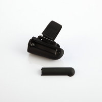 Mouse Jari Nirkabel 2.4G BT dengan Kode Tetap 4 Tombol Baterai Isi Ulang Jangkauan 10m untuk Laptop/Komputer/Ponsel/Tablet