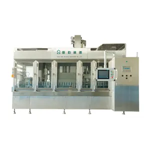 High Efficiently Milk Gable Top Cartons Filling Machine Carton Roof Pack Milk Juice Beverage Yogurt Filling Machine