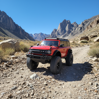 WLtoys 184023 Voiture de montagne électrique 4x4 à l'échelle 1/18 avec boîte de vitesses mécanique, GPS et commutation métallique entre les vitesses basse et haute, 4 roues motrices, pour la route