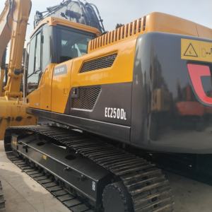 Excavateurs Volvo EC250DL d'occasion bien entretenus Pelles hydrauliques sur chenilles originales haute performance 25 tonnes à vendre - Product Image 2