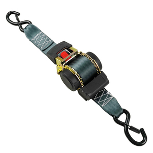 Carico pesante 2 "auto-avvolgimento cricchetto con ganci di bloccaggio S-indicatore di sovraccarico per il trasporto minerario e giacimenti petroliferi - Product Image 1