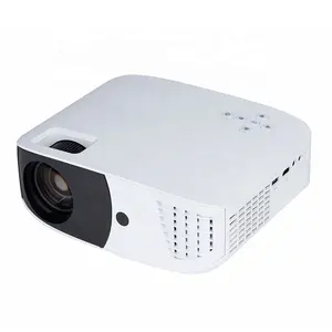 Grosir proyektor 4k ultra hd-Zhuocheng Proyektor Portabel Kecil, Proyektor LCD 4K HD 1080P Kantor Rumah Murah Sangat Pendek dengan 23 Bahasa