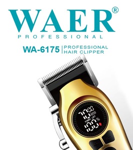 WAER - Nueva Cortadora de Pelo Eléctrica Inalámbrica Recargable por USB con 4 Velocidades, Pantalla LED, Longitud Ajustable y Agarre Cómodo - Product Image 4